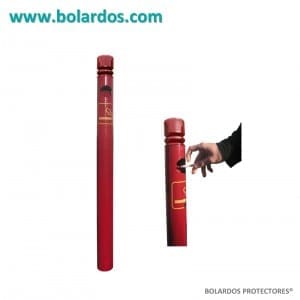 400.121 - Bolardo Cigarrillo (Rojo)